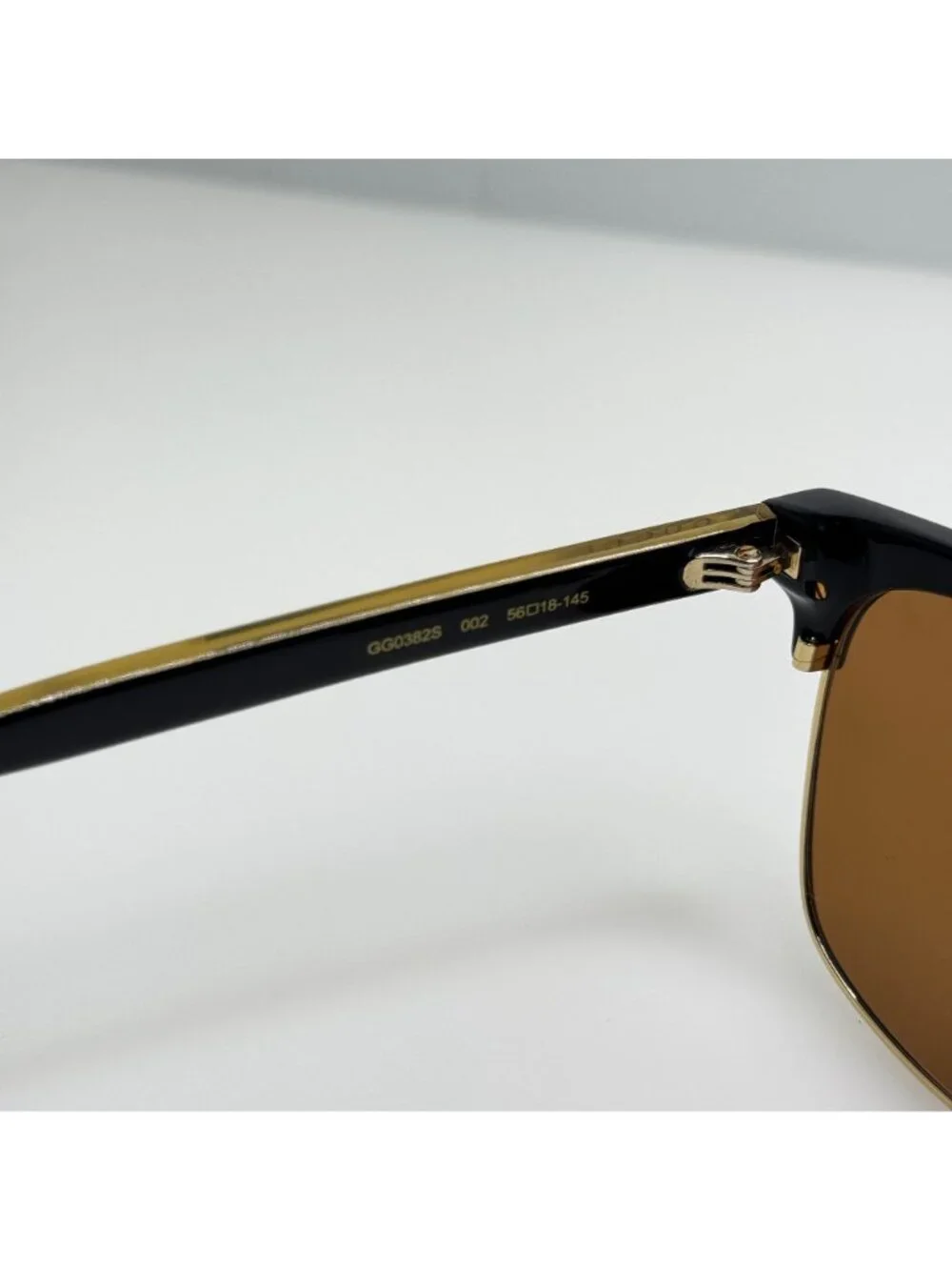 Gucci GG 0382S 002 Eyeglasses Eye Glasses Frames Italy 56-18-145